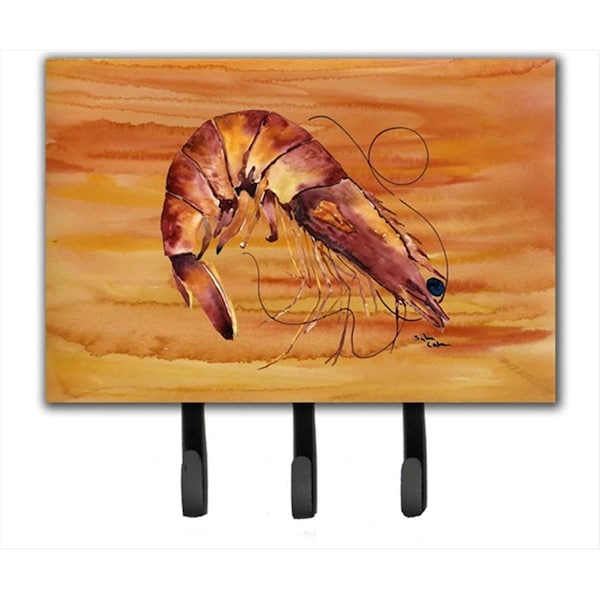 Carolines Treasures 6 x 9 In. Shrimp Leash or Key Holder 8140TH68 - main